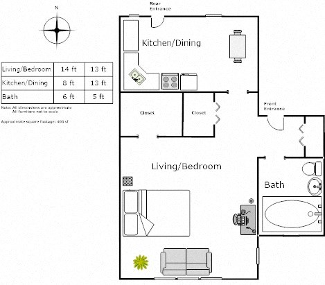 5320-24 S. Harper Ave. Studio-2 Beds Apartment for Rent - Photo Gallery 9
